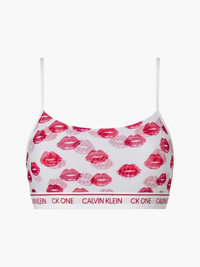 Calvin Klein Underwear HU161984 | Calvin Klein CK One Női String Bralette Piros
